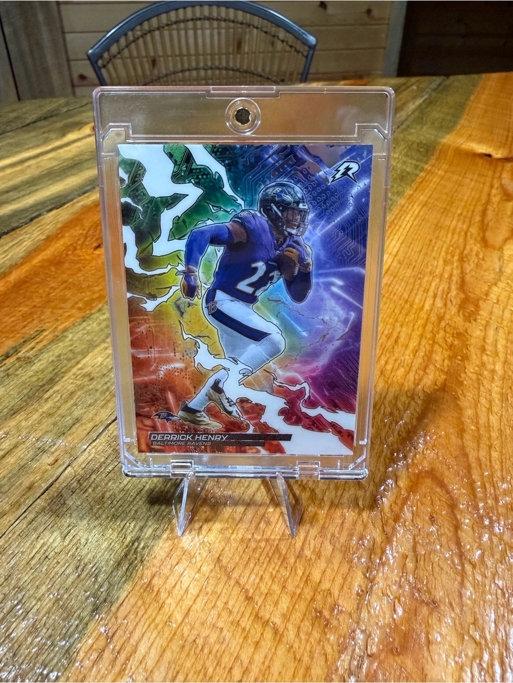 Topps Derrick Henry Circuit Breakers Insert CB-4 Baltimore Ravens 2026 NFL Card
